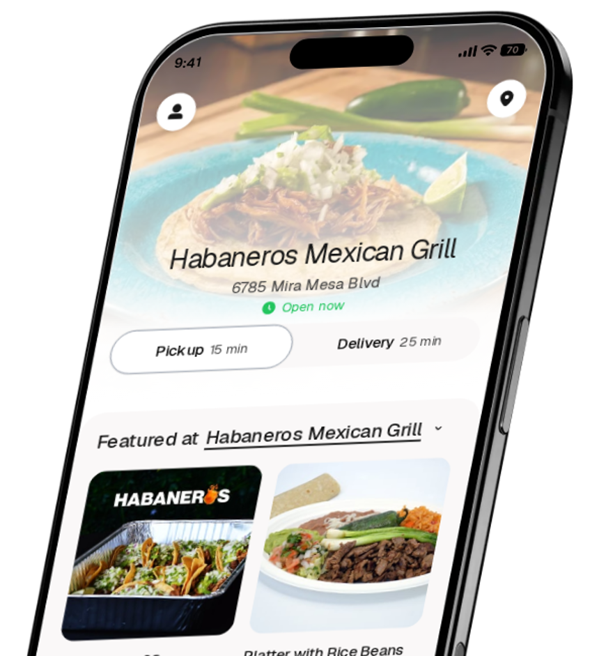 Habaneros Mexican Grill app preview